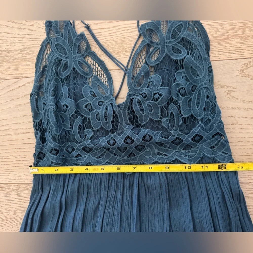 Free People Adella Maxi Slip Dress size medium